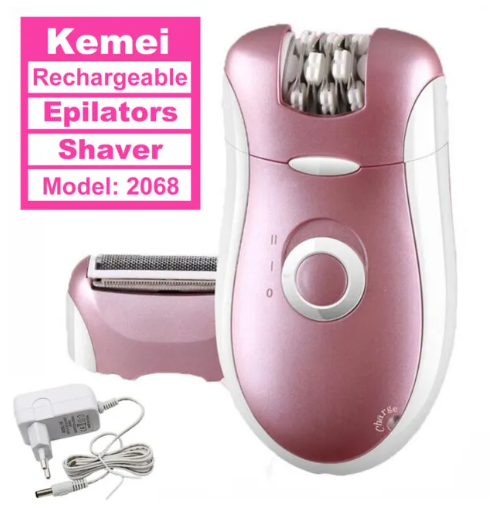 2 in 1 Rechargeable Female Epilator Machine 2 in 1 Shaver Epilator