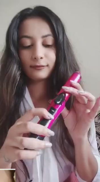 2-in-1 Nova Hair Straightener And Curler – Dual-use Styling Tool With Quick Heat-up Technology, Ceramic Plates For Smooth Straightening & Effortless Curls Model-nh-2009 – Portable, Lightweight, Ideal For Home Or Travel Use