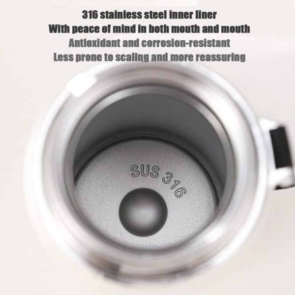Stainless Steel Water Bottle With Digital Temperature Vacuum Insulated Water Bottle, Large Capacity(random Color)